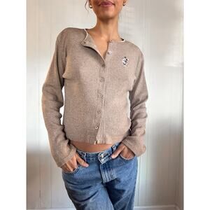 Vintage Disney Mickey Mouse Cardigan  Size Medium
